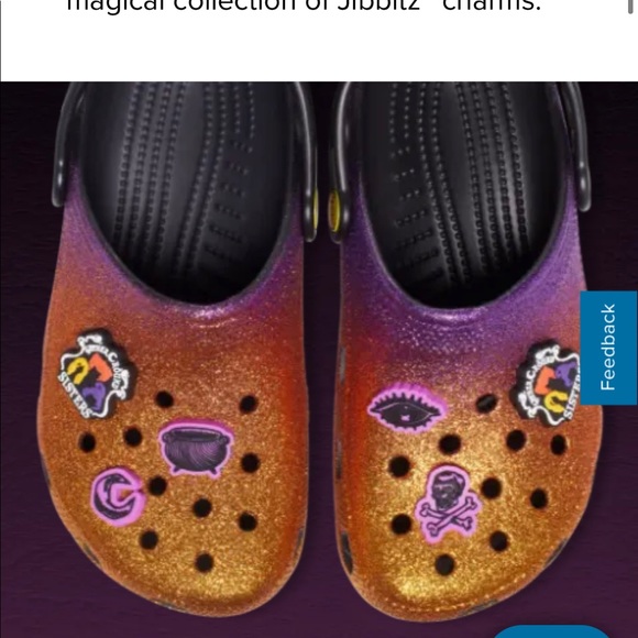 🎃RARE😱ONLY 1👀SOLDOUT👀W9/M7👌🏽9 7🔮DISNEY PARKS🏰CLOGS CROCS HOCUS POCUS🆕 - Picture 8 of 9